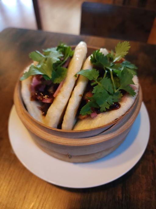 Jimtown and Then Sum - Open Faced Steamed Bao