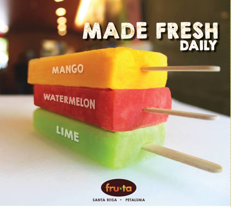 Homemade Popsicles - Fru-ta's fruit bars are a legend in their own time. Bars are made daily on site with fresh fruit - some of which is sourced locally.