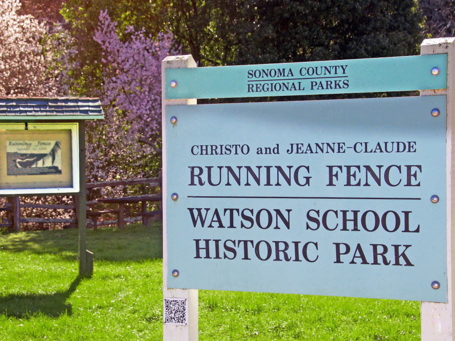 Running Fence - Watson School Historic Park