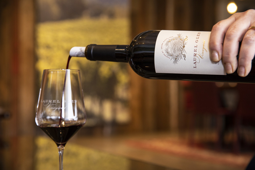 Pouring Estate Cabernet