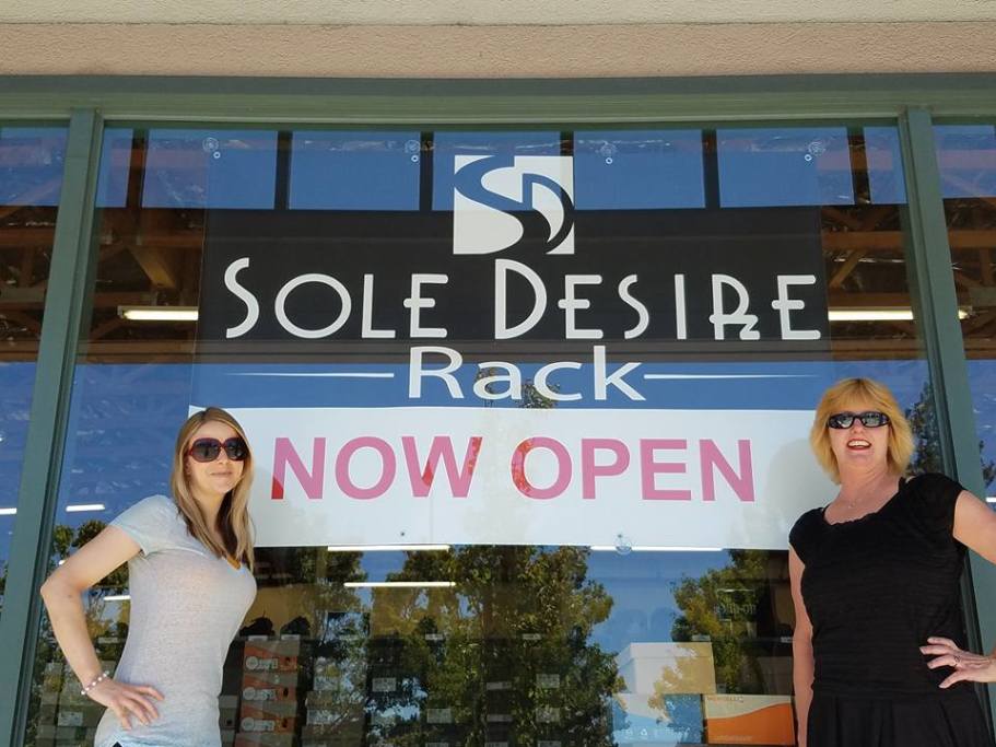 Sole Desire Rack in Railroad Square