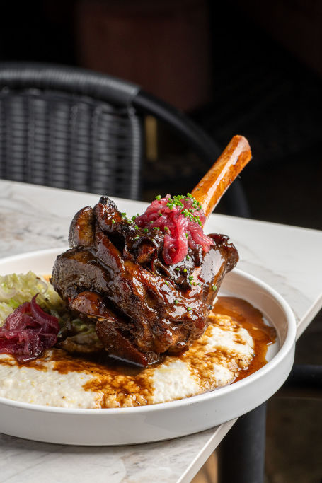 braised lamb shank
