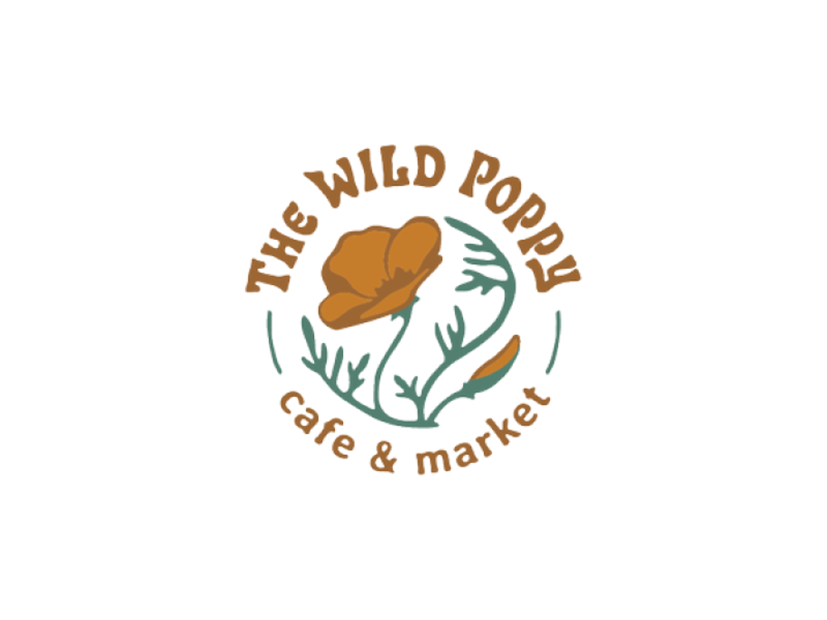 The Wild Poppy Cafe Logo