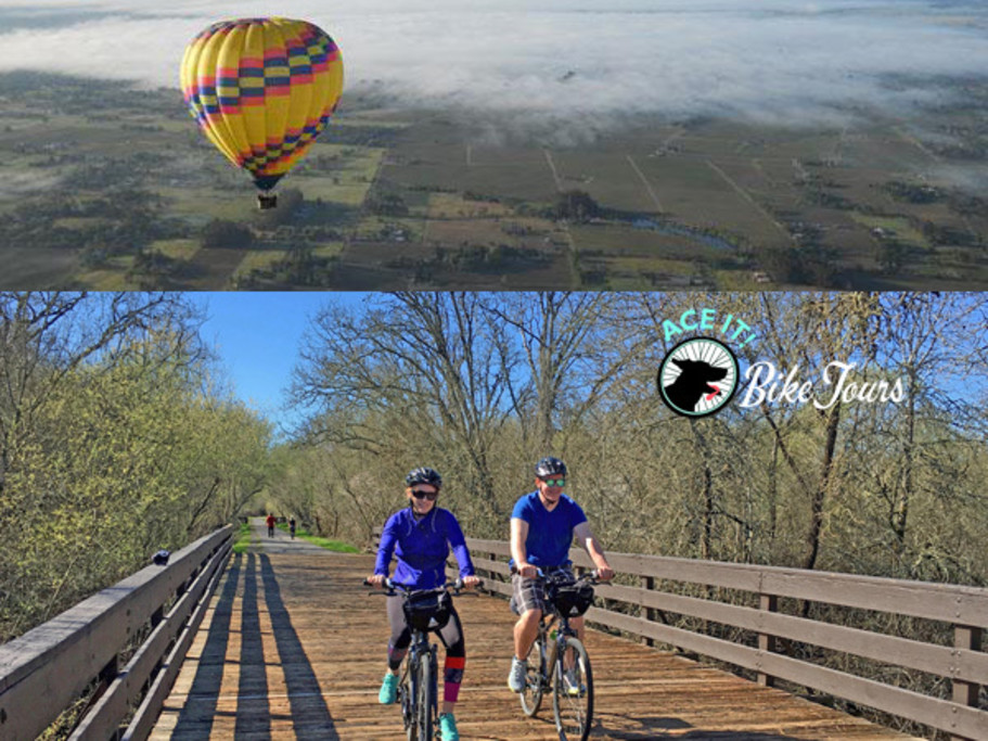 Bikes, Brews and Ballooning Package!
