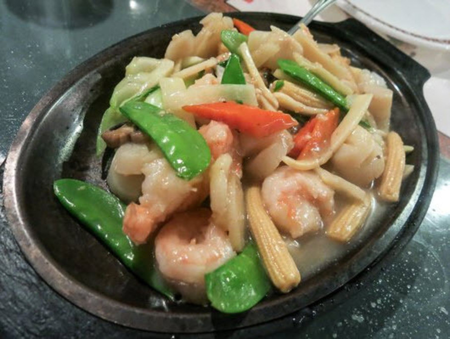 Yinkeng Restaurant Sizzling Seafood Platter