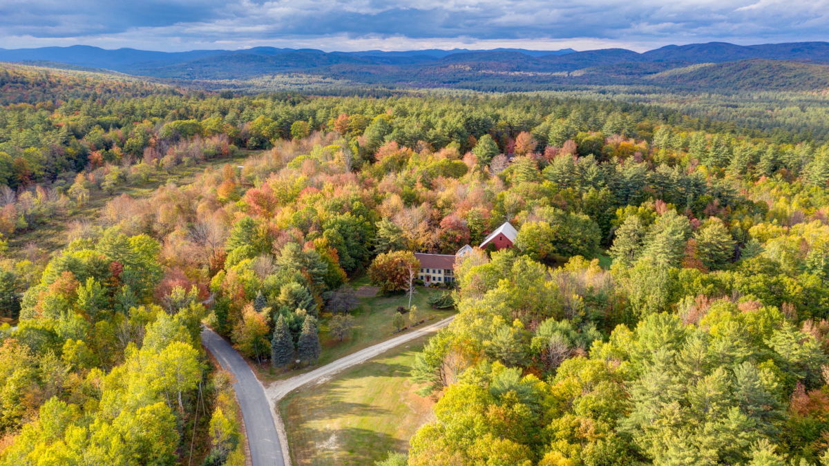 View of the Inn in autumn