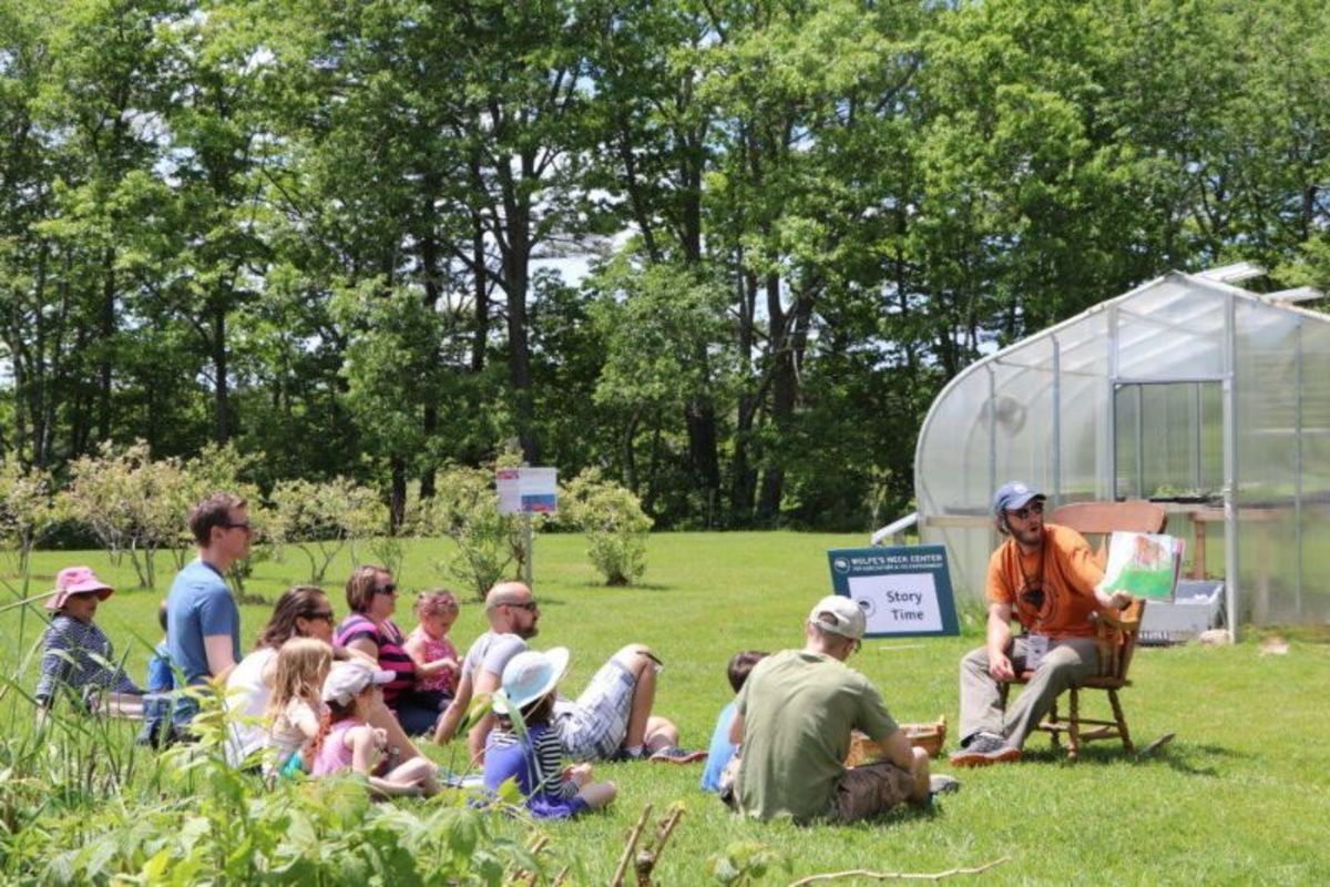 Wolfe’s Neck Center is free and open daily from dawn to dusk. Stroll through our animal barns, wander our free nature trails, or simply enjoy the beauty of our coastal farm. Looking for more to do? Check out our Community Programs for scheduled events.