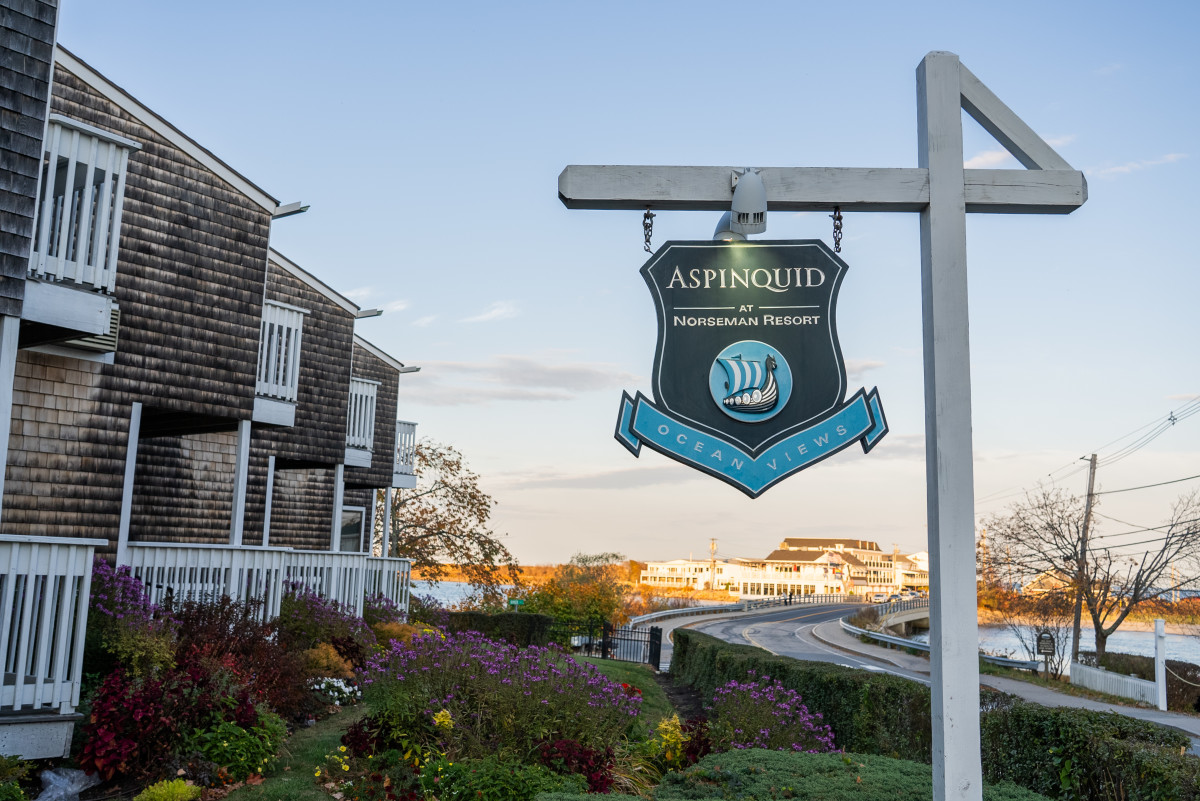 The exterior view of the Aspinquid Resort