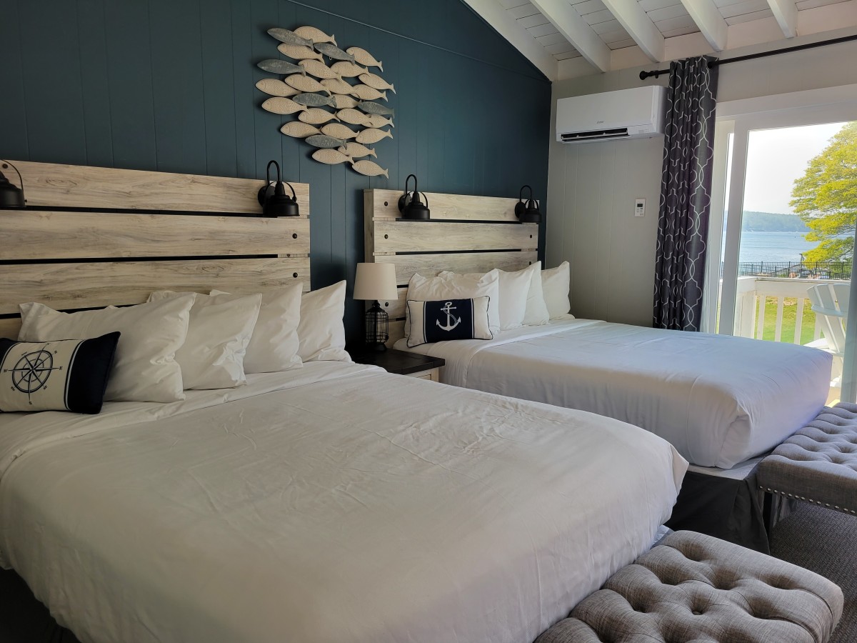 Nautical styled rooms
