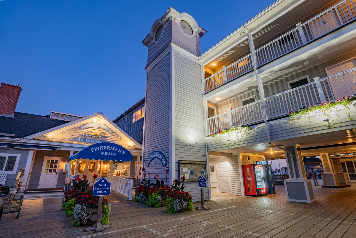 Exterior of Fisherman's Wharf Inn Front View