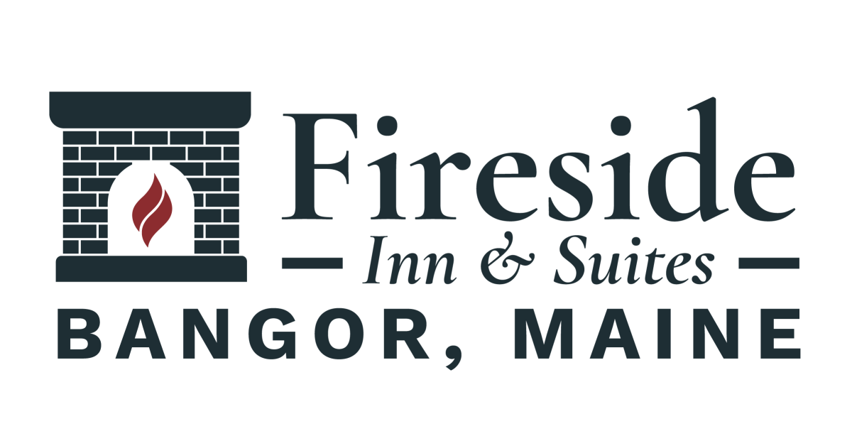 The Official Logo for Fireside Inn & Suites Bangor, Maine