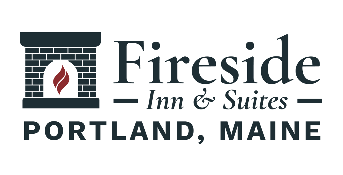 The Official Logo for Fireside Inn & Suites Portland, Maine