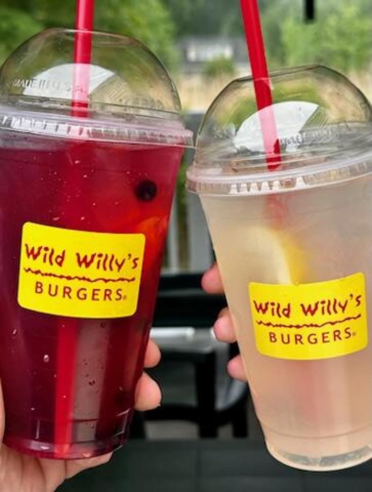 Maine Blueberry and Fresh Squeezed lemonade (plus raspberry lime rickeys, orange spritzers and more not pictured)