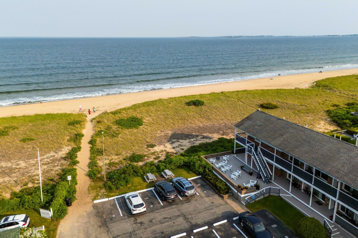 Kebek 3 Oceanside Motel located along the shores of Old Orchard Beach.