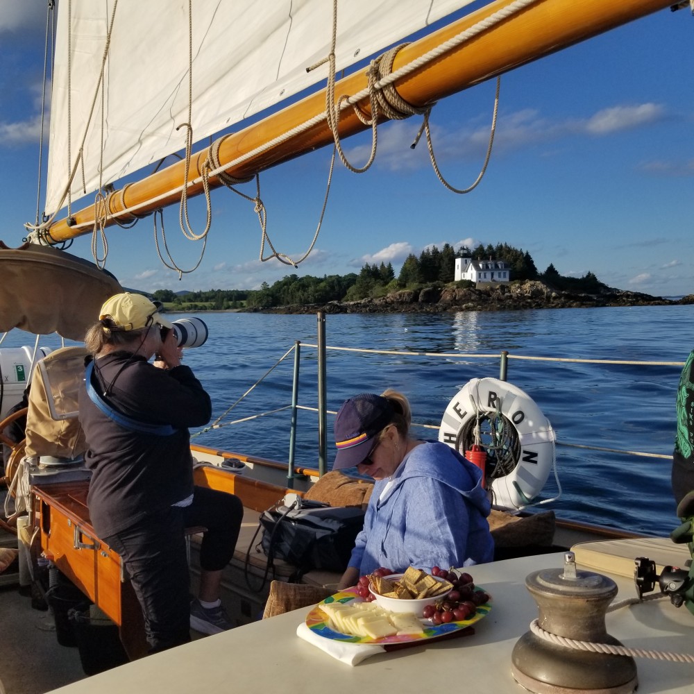 Sail Schooner Heron on a Photography cruise