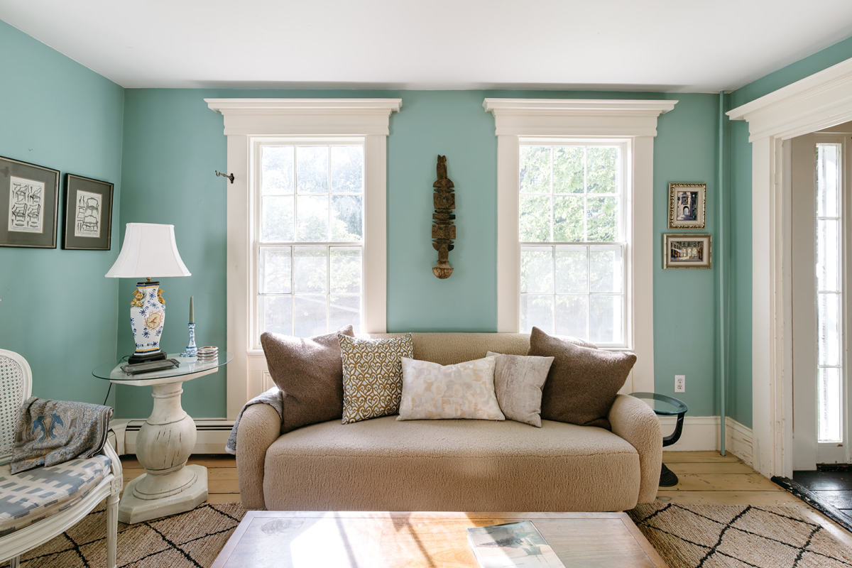 Formal Living Room at Three Sisters Farm