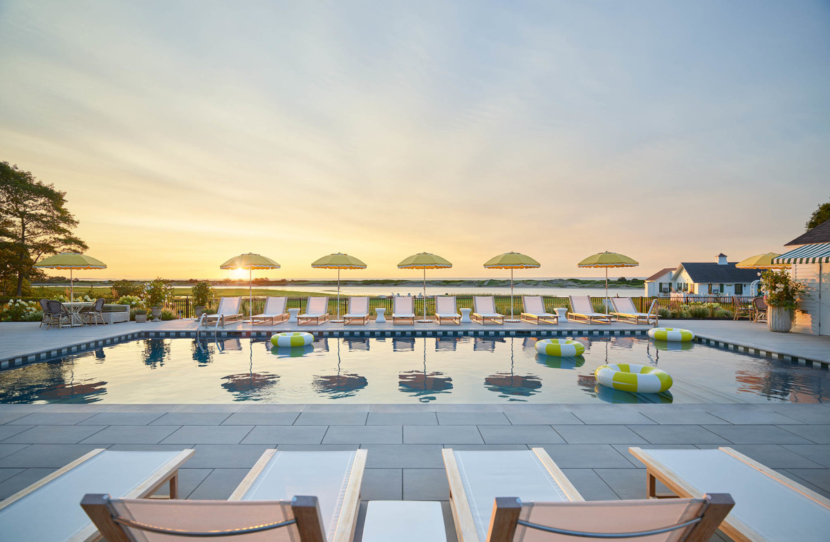 Our heated pool is open all season from May-End of October for guests!