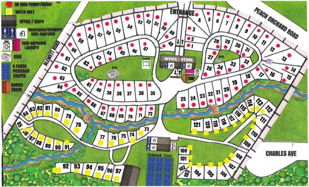 Peach Orchard Campground Travel British Columbia