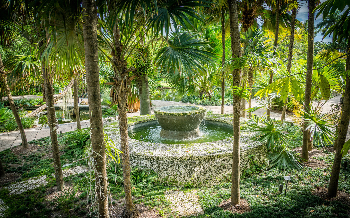 Miami Beach Botanical Garden Im Miami Beach South Beach Fl