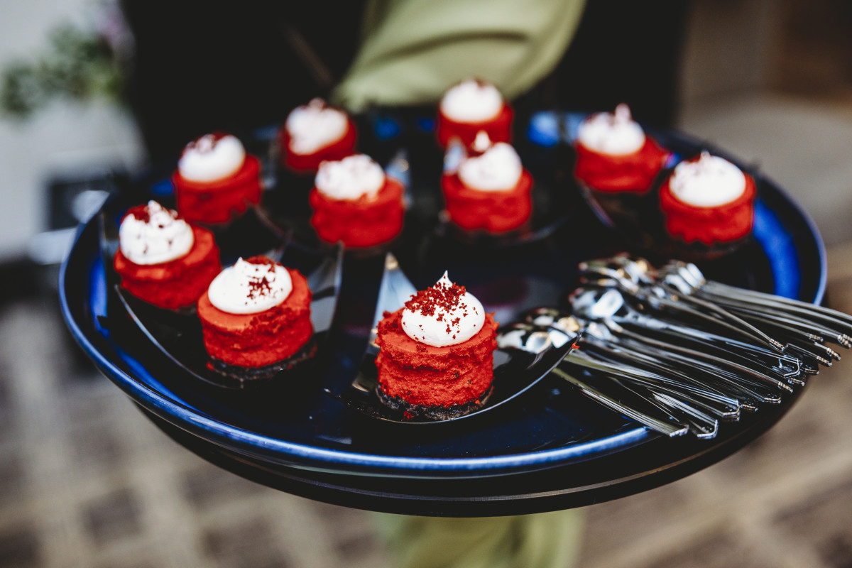 Red Velvet Cheesecake Bite