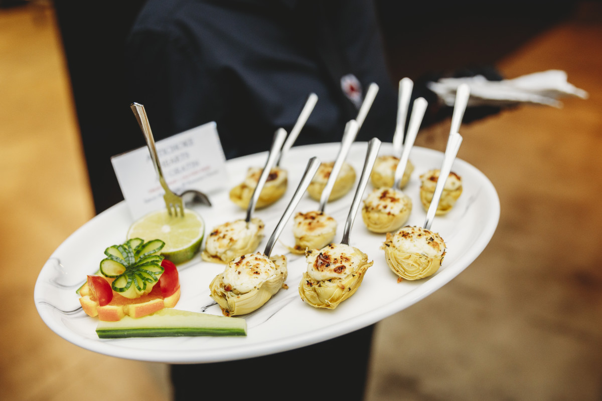 Artichoke Hearts au Gratin