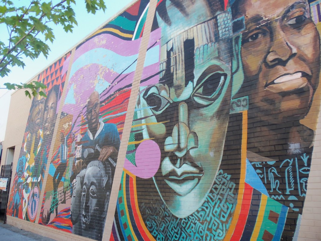 Builder of Cultural Present Mural