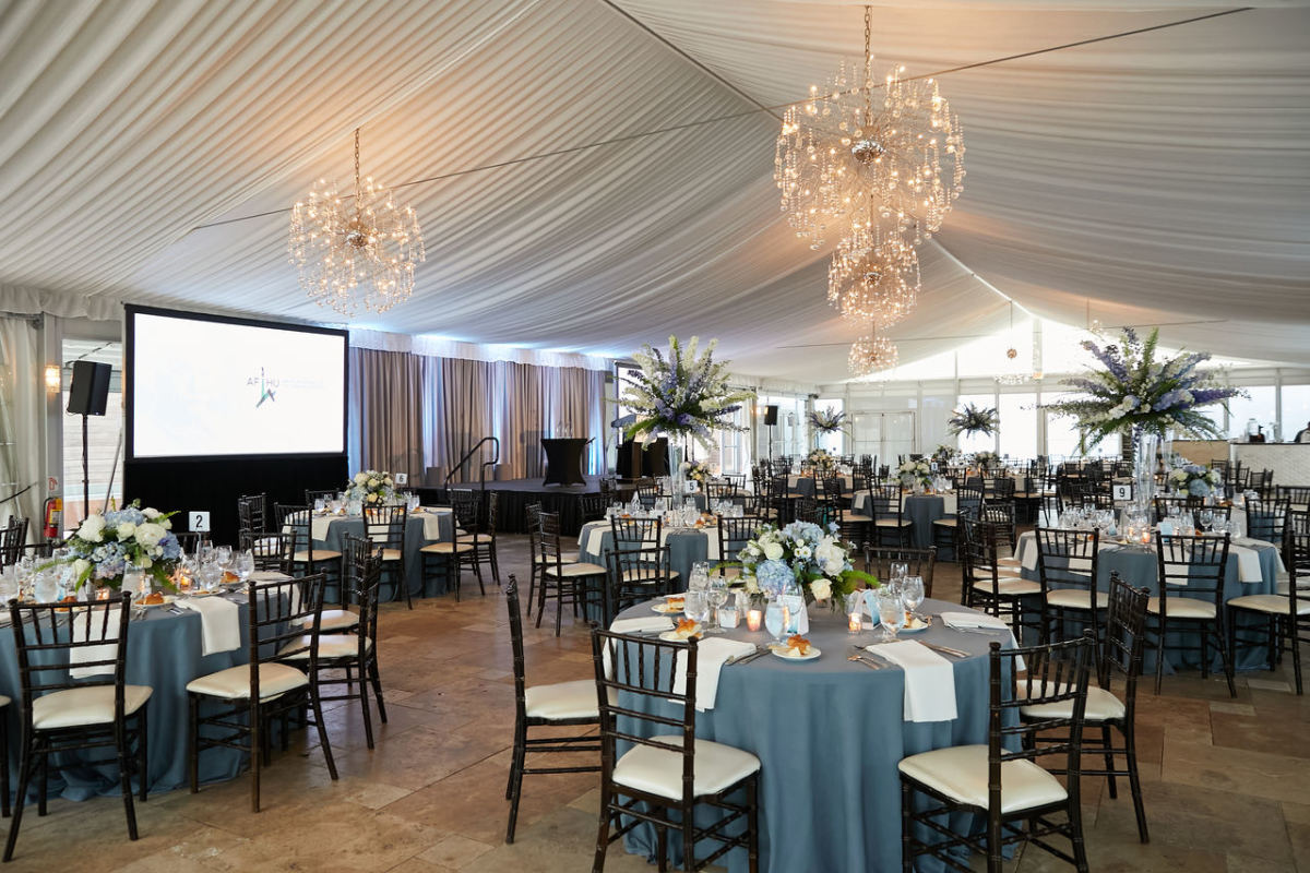 Tented Pavilion Corporate Dinner Reception (Photo Credit - Dennis Lee Photo)