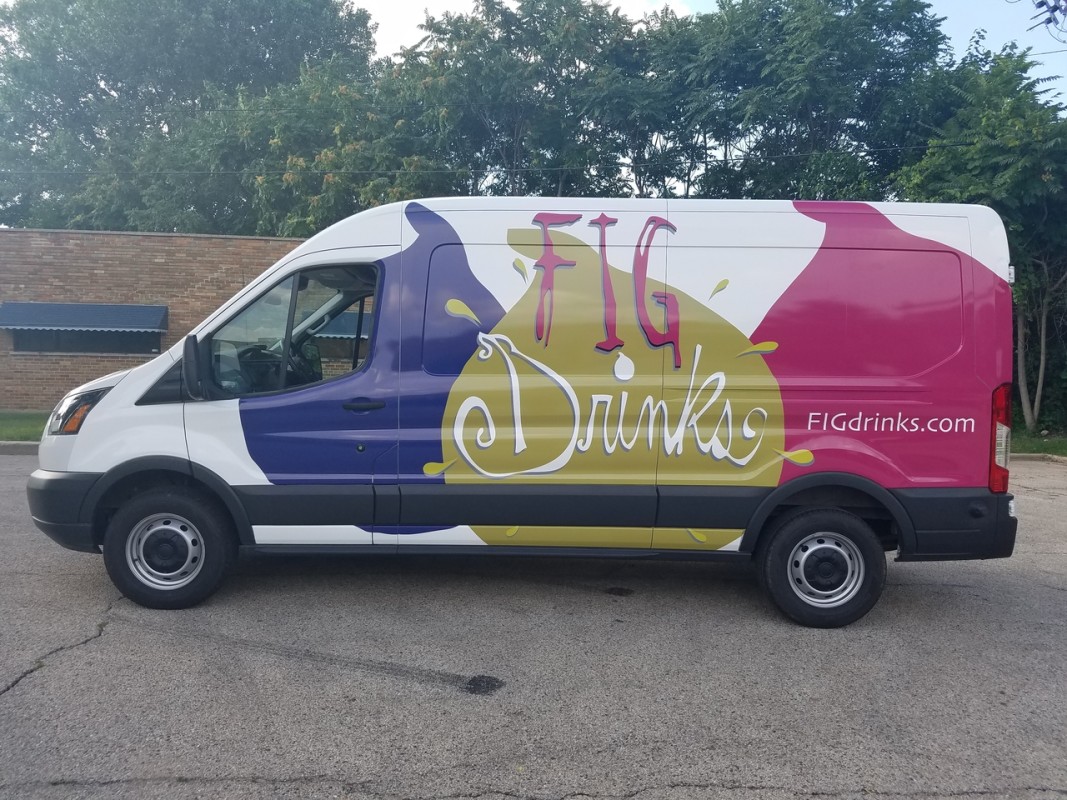 Fig Catering Van Wrap