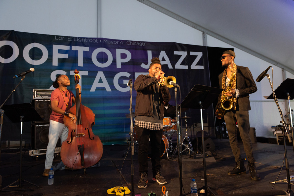 Chicago Jazz Festival in Millennium Park