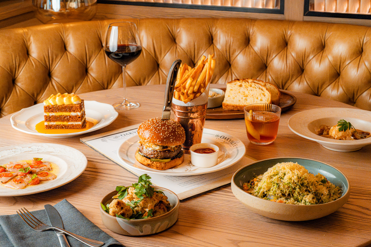 Fall menu items at The Oakville