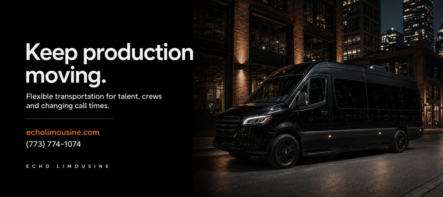Executive Sprinter for small groups