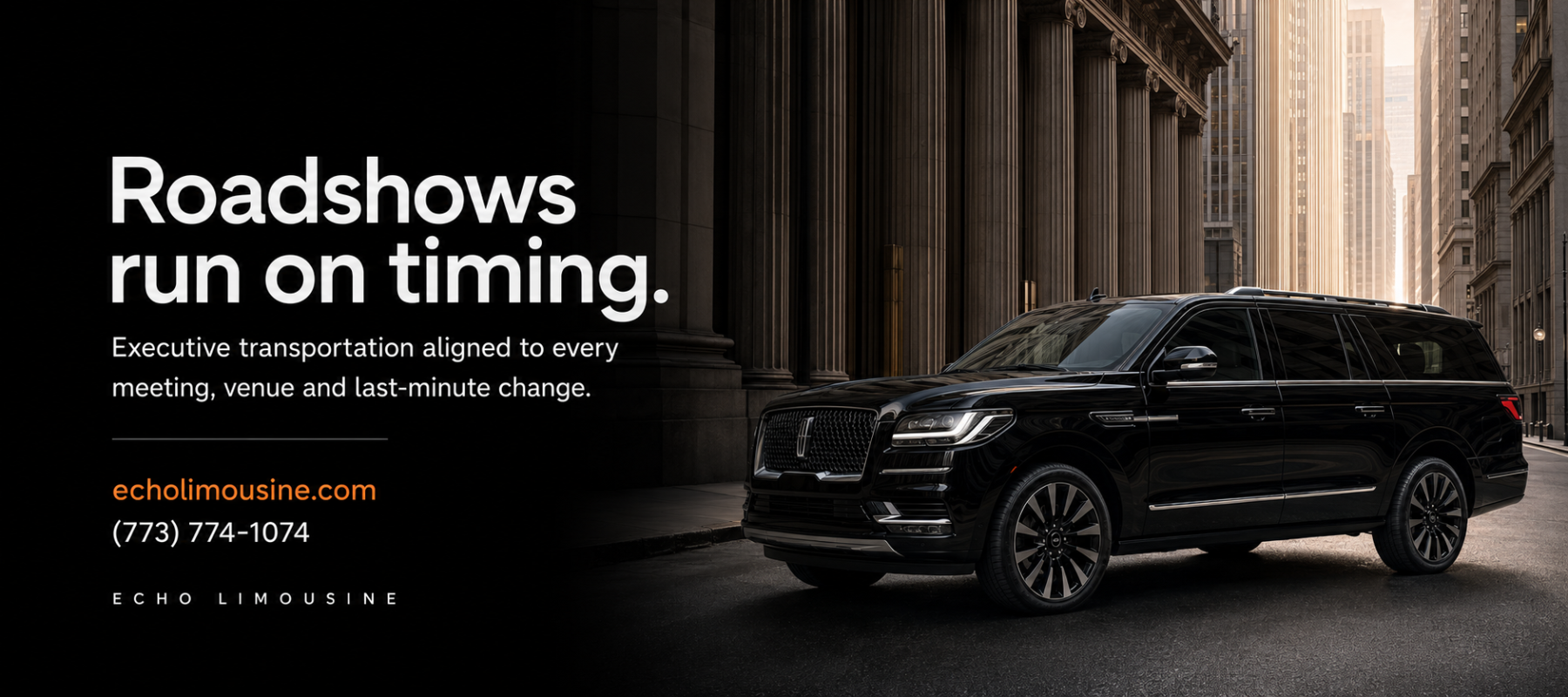 Roadshows premium transportation