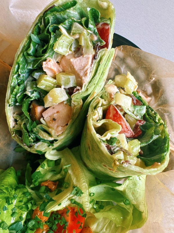 Smoked Chicken Salad Wrap