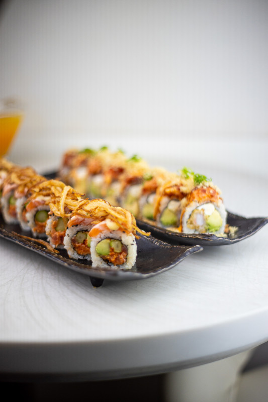 Sushi offering