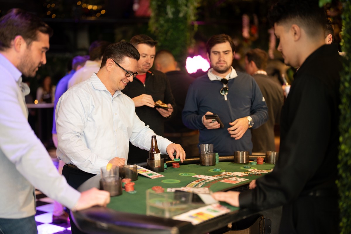 Casino Night Dining Experience