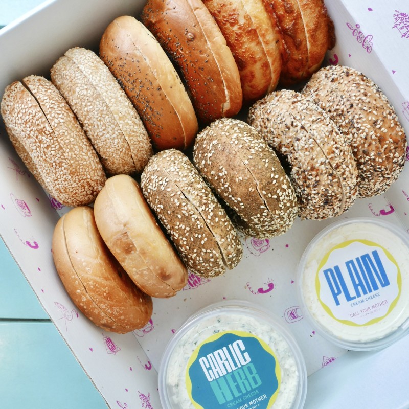 Call Your Mother Deli - Catering Bagel Box