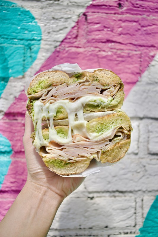 Call Your Mother Deli - Grandezza Bagel Sandwich