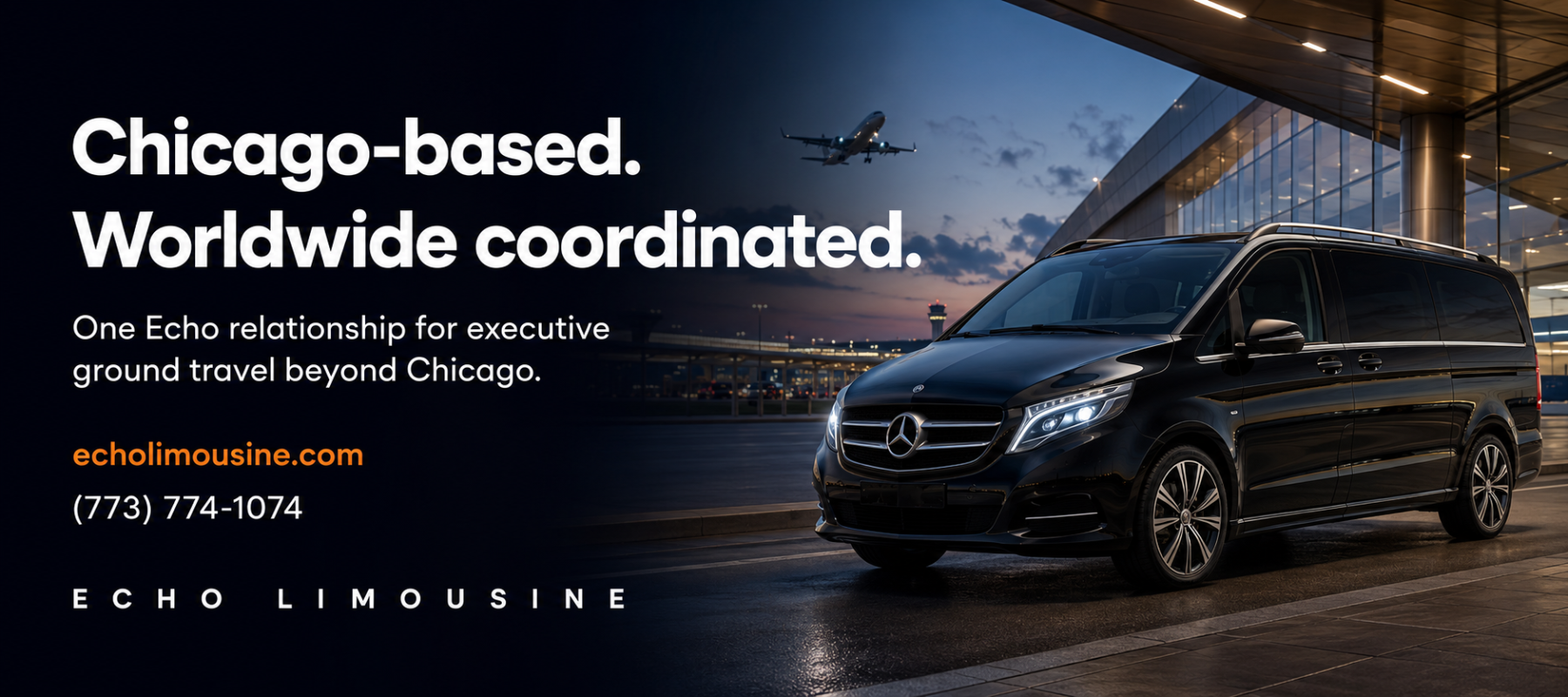 Chicago-based, Worldwide service