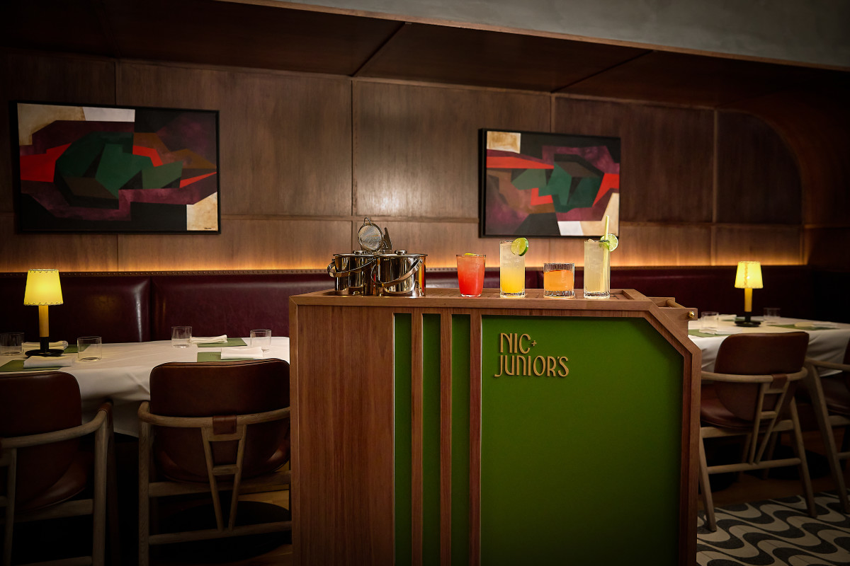 Nic + Junior's Bar Cart