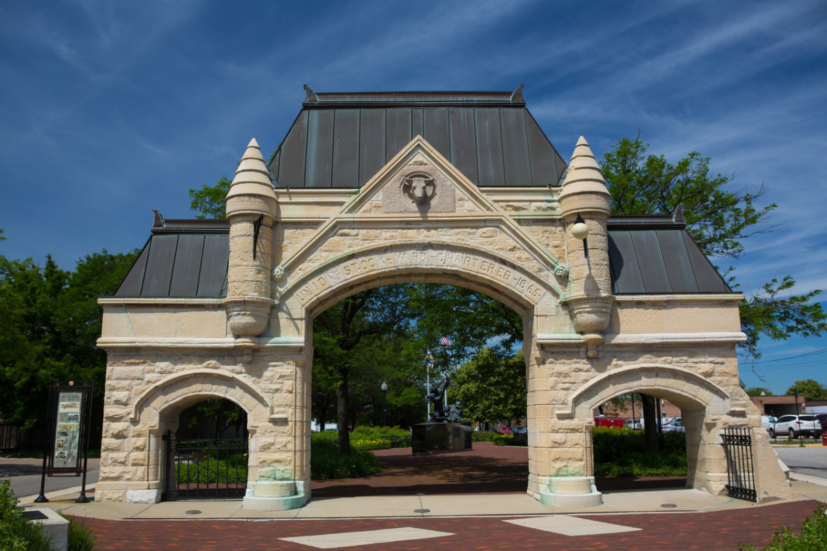 Union Stockyard Gate