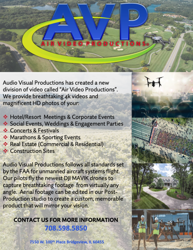 Air Video Productions - AVP's NEW Drone Services