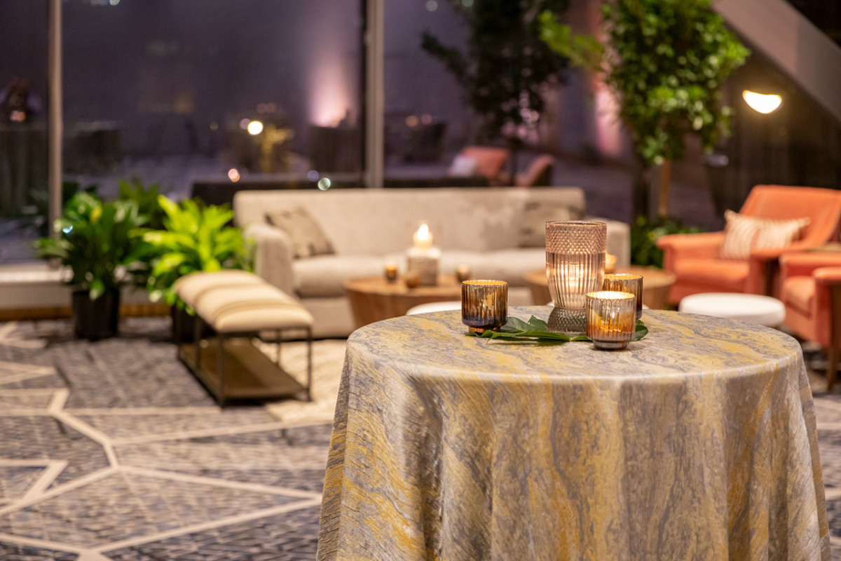 Lounge vignetts