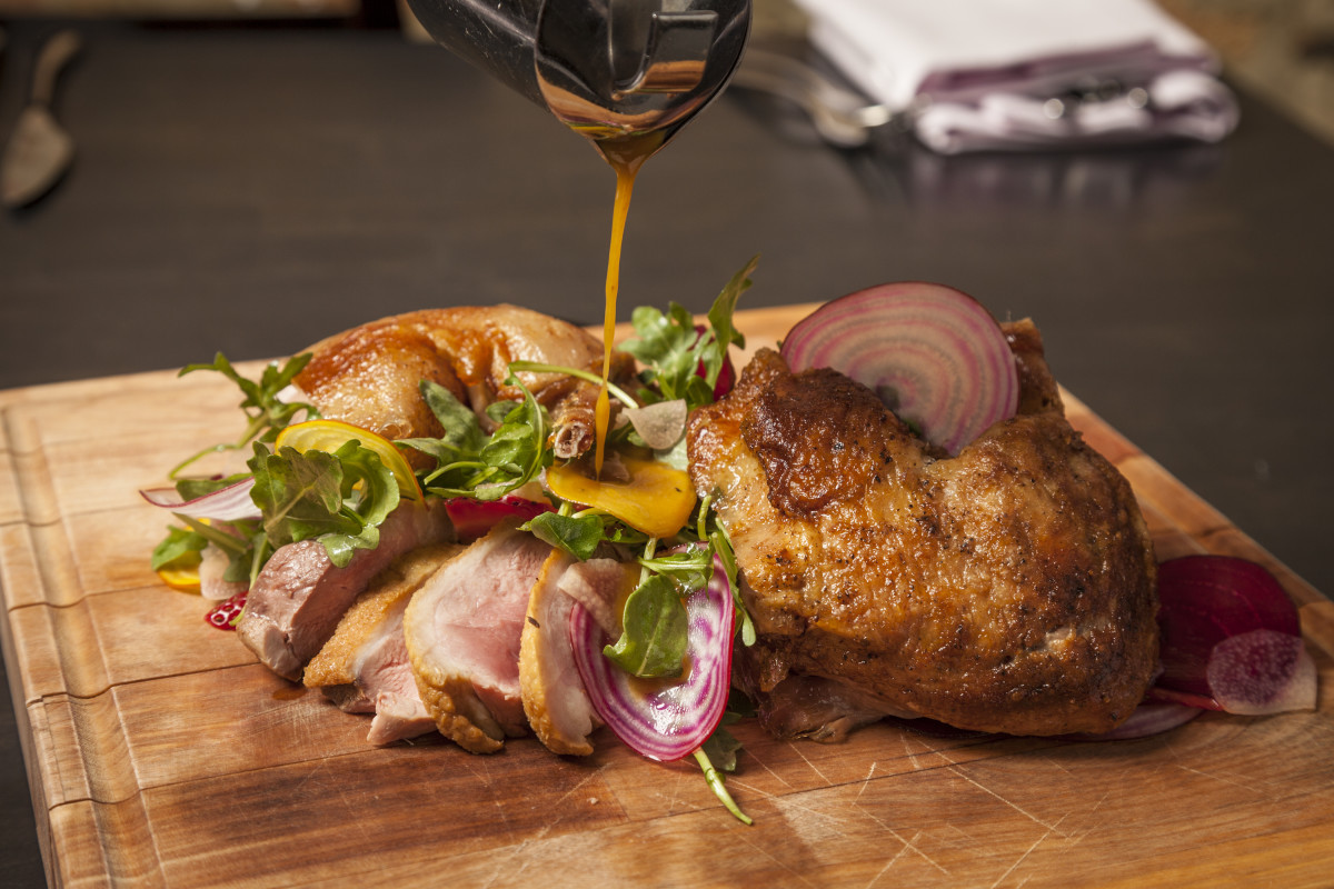 Rotisserie Duck