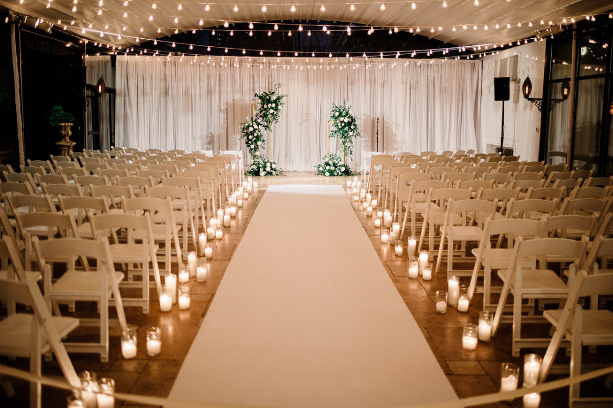 La Pergola Wedding Ceremony (Photo credit - Fox + Ivory)