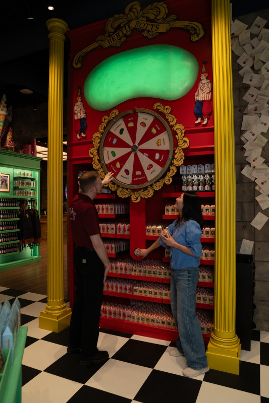 Harry Potter Shop Chicago - Interactive Jellybean Experience