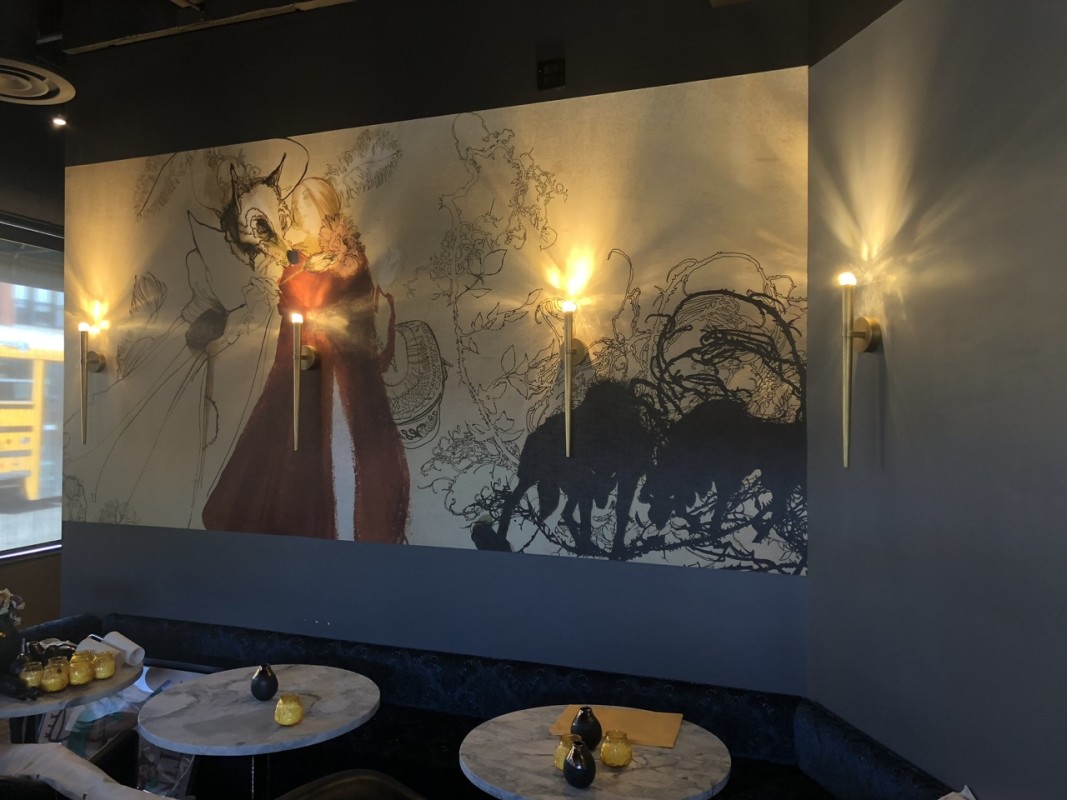 Dining Room Wall Graphic