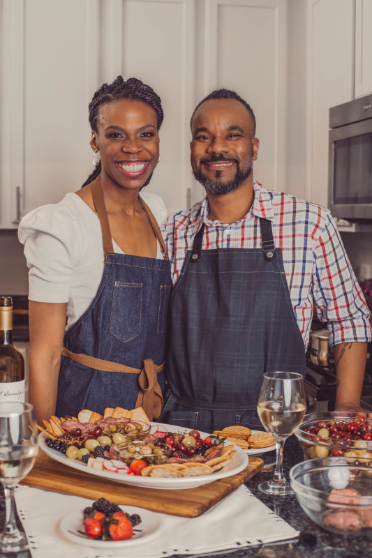 Chef Jason London and Erica London (the Baker)
