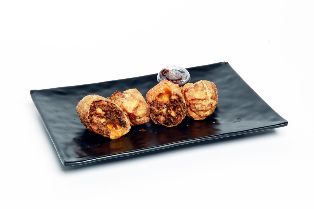 Jerk Chicken Egg Rolls