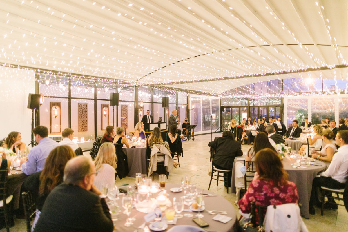La Pergola Dinner Reception (photo credit - Tim Tab Studios)