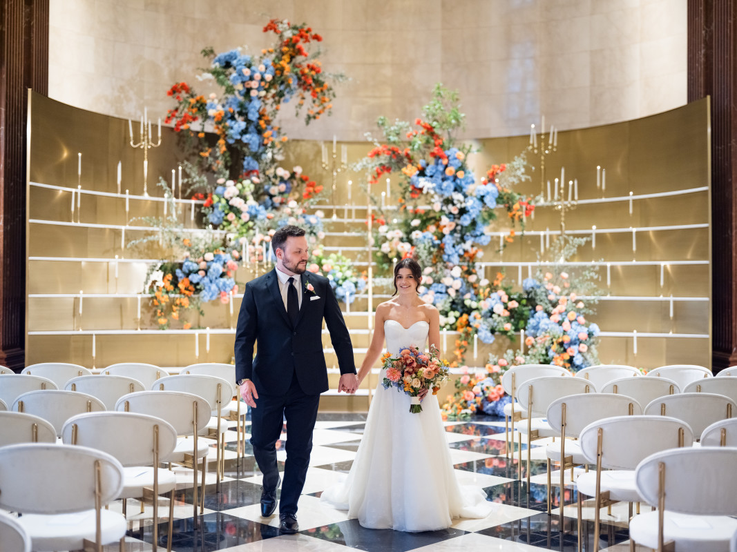Lobby Wedding Ceremony